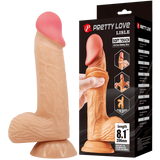 8.1" Dong (Flesh)-BW-008106NRG