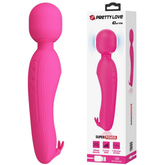 Rechargeable Curtis Wand (Pink)-BW-055014-1