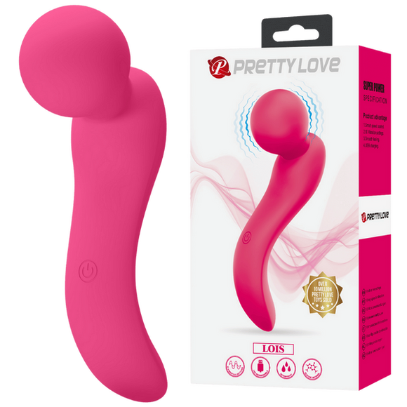 Rechargeable Lois Vibrator (Pink)-BW-055019