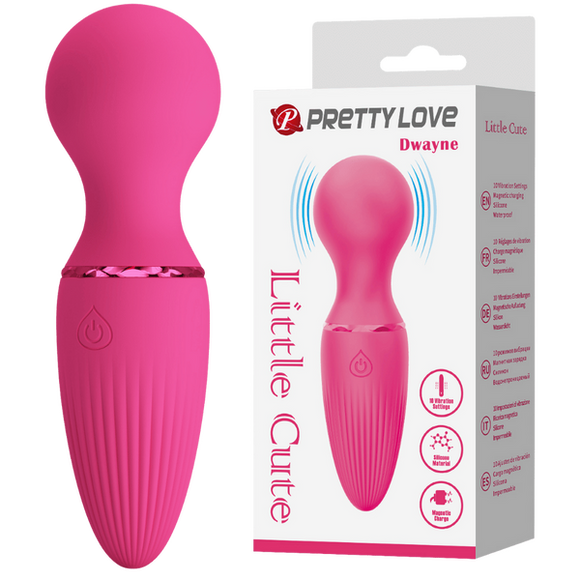 Little Cute Mini Wand - Dwayne (Pink)-BW-055020