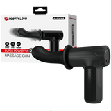 Super Power Thrusting Massage Gun (Black)-BW-055029