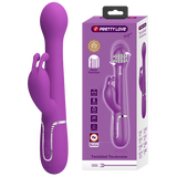 Dejon - 3in1 Multi-function Vibrator (Purple)-BW-500014-3