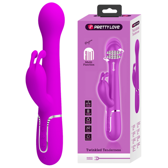 Dejon - 3in1 Multi-function Vibrator (Pink)-BW-500014
