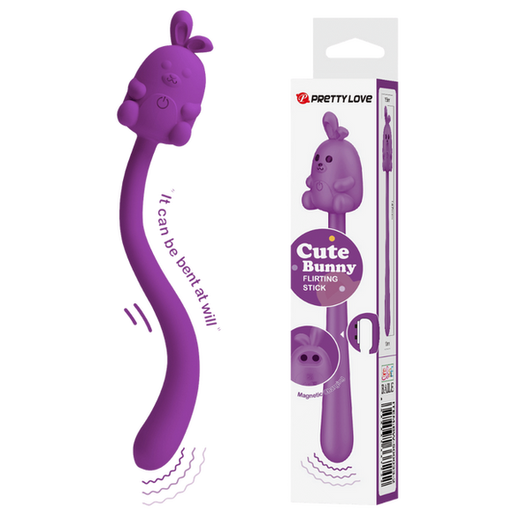 Cute Bunny Flirting Stick (Purple)-BW-500033-2