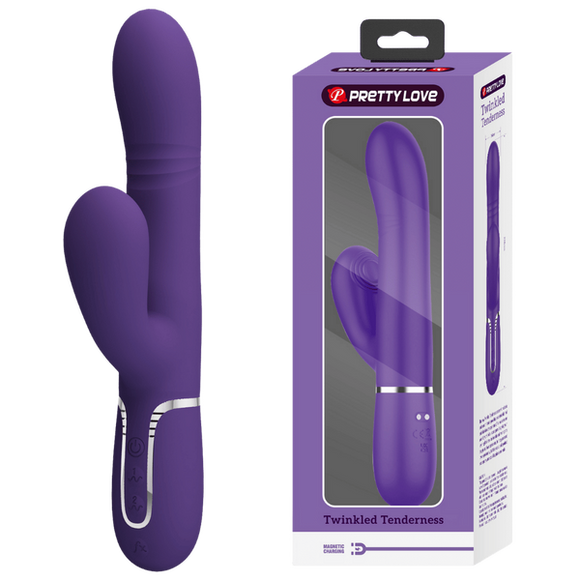 Mariana - 4in1 Multi-function Vibrator (Dark Purple)-BW-500034-2