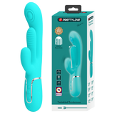 Shania - 4in1 Multi-function Vibrator (Seafoam)-BW-500041-1