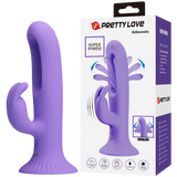Killmoulis - Vibrating / Wiggling Rabbit Vibe (Purple)-BW-500064