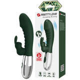 Rechargeable Naughty Bunny (Black)-BW-500071DC