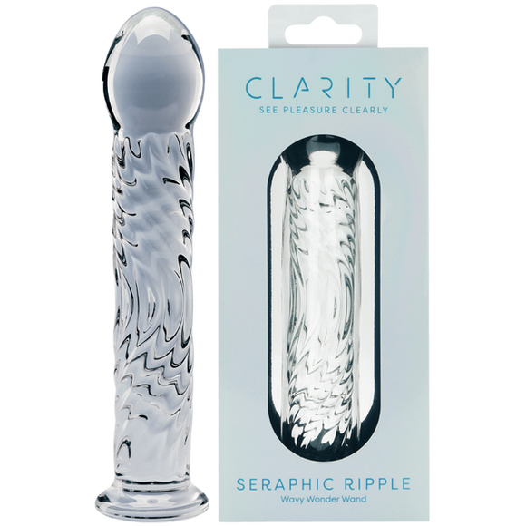 Glass Dildo - Seraphic Ripple-CLA-19