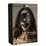 Blindfold Harness with Ball Gag-CN-738904672