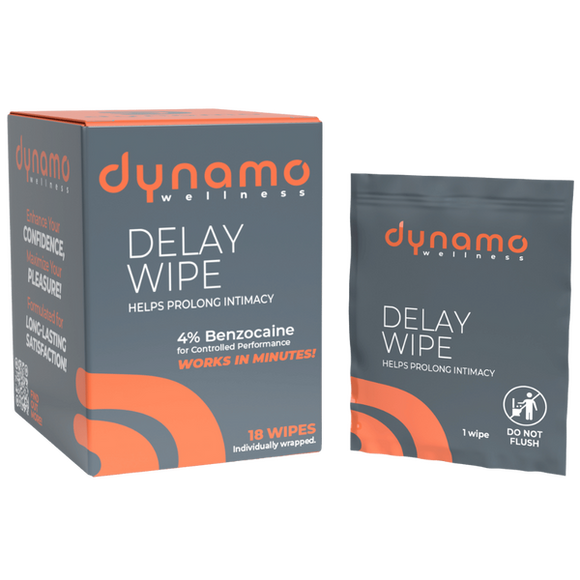 Delay Wipe (18 Wipes)-DWDW04-18