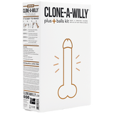 Clone-A-Willy Plus With Balls (Medium Tone)-EL-MD-MD