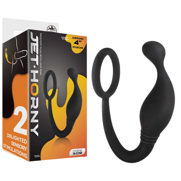 Prostate Plug with Love Ring - 4