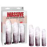 3 in 1 Extension Sleeve (Smoke)-FKQ018A000-041