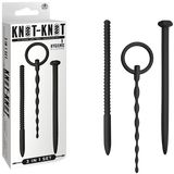 Silicone Urethal Sounding Kit - Nail (Black)-FKQ035A000-010