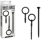Silicone Urethal Sounding Kit - Screw (Black)-FKQ036A000-010