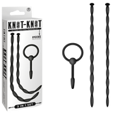 Silicone Urethal Sounding Kit - Twist (Black)-FKQ037A000-010