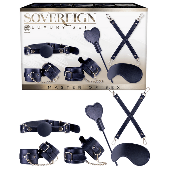 Sovereign Luxury Bondage Set (Black)-FKR006A000-010