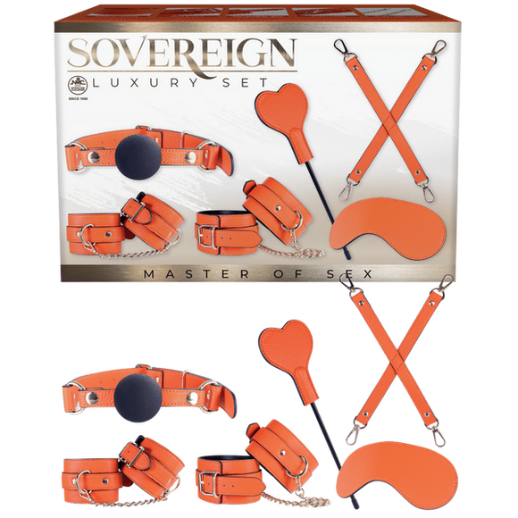 Sovereign Luxury Bondage Set (Orange)-FKR006A000-021