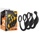 Prostate Plug with Love Ring (3 PCS Set)-FKR013A000-010