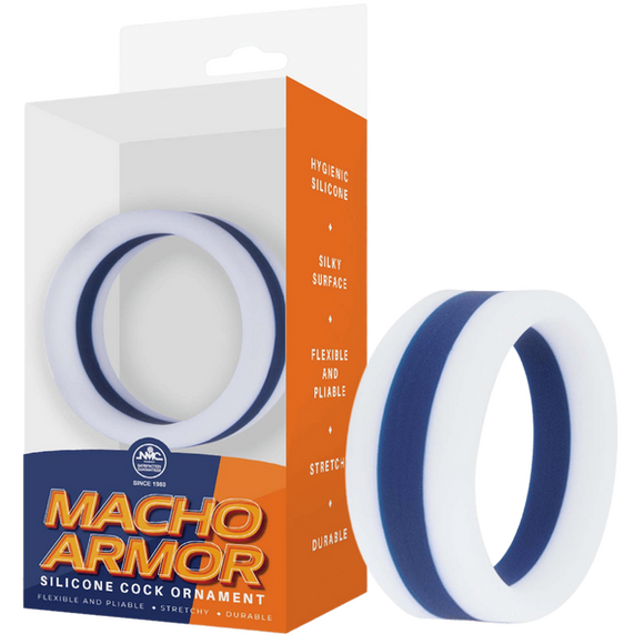 Silicone Cock Ornament (Blue)-FNR005A000-024