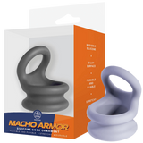 Silicone Cock Ornament - Large (Grey)-FNR007A000-020