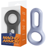 Silicone Cock & Ball Ornament - (Grey)-FNR008A000-020