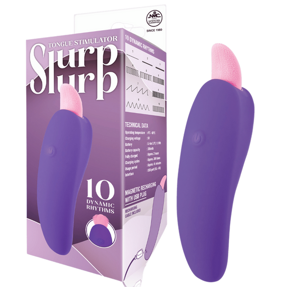 Slurp Slurp - Tongue Stimulator (Purple)-FPBQ029A000-022
