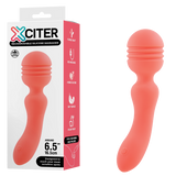 Exciter - Rechargeable Silicone Massager (Pink)-FPBQ048A00-021