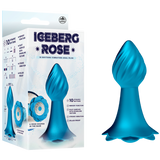 10 Rhythms Vibrating Anal Plug (Blue)-FPBQ063A00-204