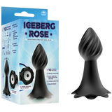 10 Rhythms Vibrating Anal Plug (Black)-FPBQ063A00-207