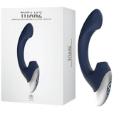 Thumping Rechargeable Silicone Vibrator (Blue)-FPBR001A00-024