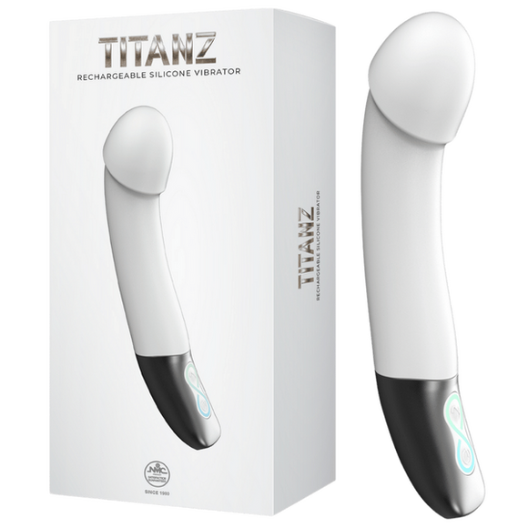 Rechargeable Silicone Vibrator (White)-FPBR016A00-009