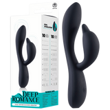 Dual Motor Silicone Vibrator (Black)-FPBR021A00-010