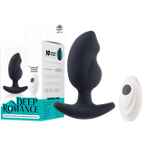 Remote Controlled Vibrating Butt Plug (Black)-FVRR010A00-010