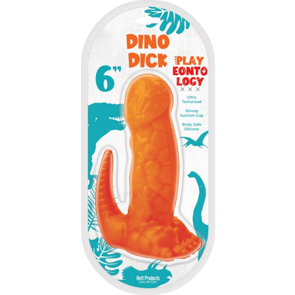 Dino Dick Dildo (Orange)-HP-3486