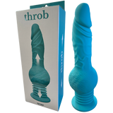Throb Thrusting Vibrator (Teal)-HP-3549