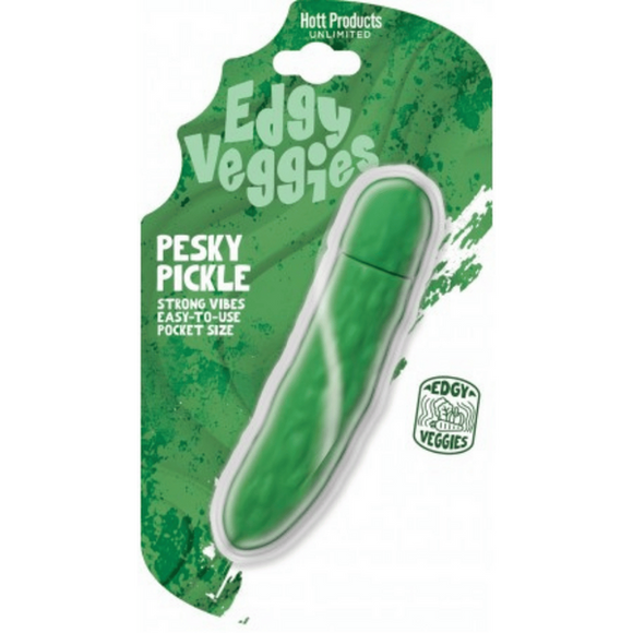 Edgy Veggies - Pickle Shaped Vibrator-HP-3731