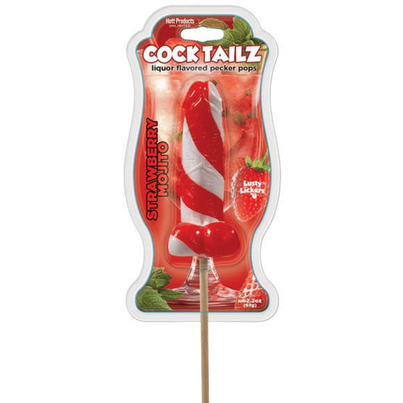 Cocktailz Strawberry Mojito Pecker Pop-HP-3753
