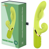 Vibrating / Inflating Green Bean (Green)-LV-840511558