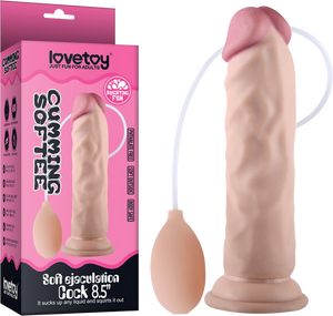 8.5" Soft Ejaculation Cock