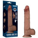 9'' Dual Layer Silicone Dong-LV417004