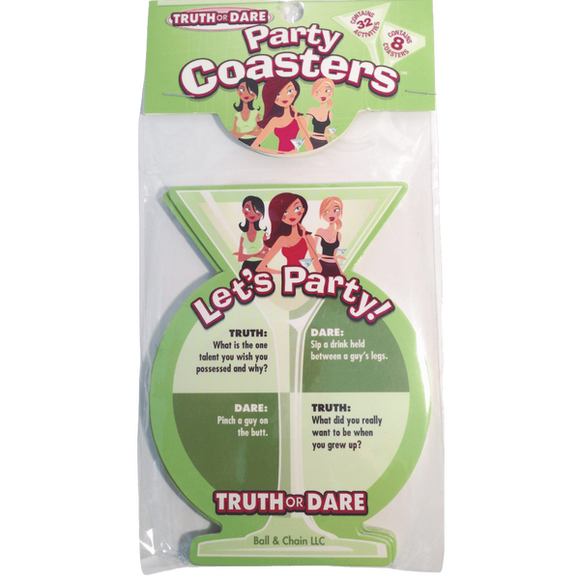 Truth or Dare Party Coasters-PG05