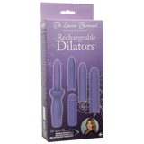 Rechargeable Dilators Set of 4 Locking Sizes Plus Sleeve-SE-9730-60-3