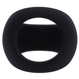 Stirrup Silicone Cock Ring Onyx