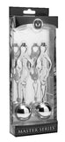 Deviant Monarch Weighted Nipple Clamps