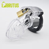 Brutus Alpha Chastity Cage Clear