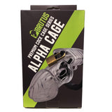 Brutus Alpha Chastity Cage Clear