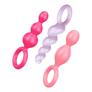 Satisfyer Plugs Booty Call 3 Pc Colour