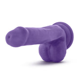 Au Natural Bold Delight 6in Dildo Purple